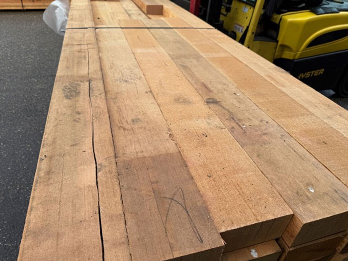 Lotje 127 | Oregon pine,  Ruw 80x155mm